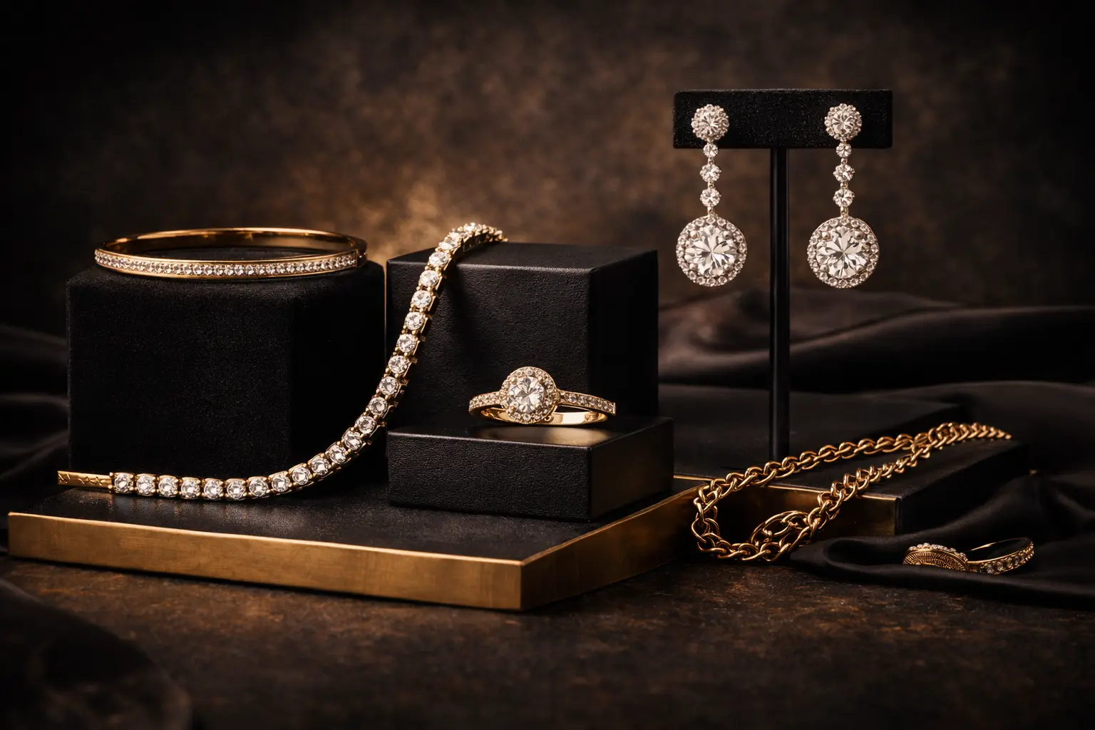 مجموعة مجوهرات فاخرة